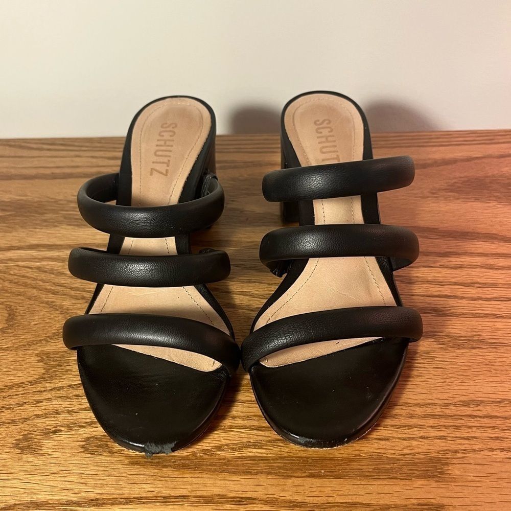 SCHUTZ Black Heels Pumps
